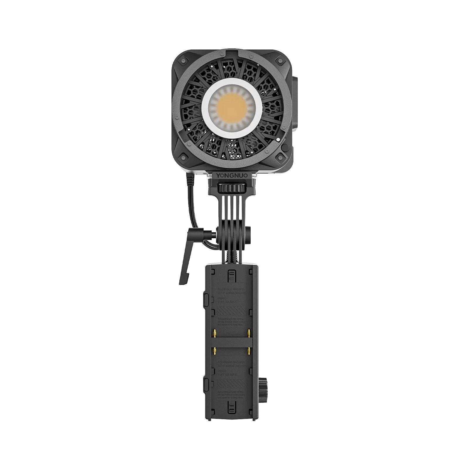 Фото Yongnuo LUX100RGB YNLUX100 RGB 120 Вт 2700–10000K Ручной уличный светодиодный светильник COB с креплением Bowens №3