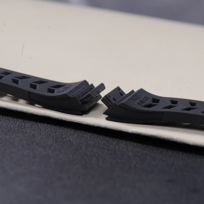 Original Quality Soft Colorful 25mm*20mm Waterproof Natural Rubber Watchband For Richard Mille Watch strap Bracelet