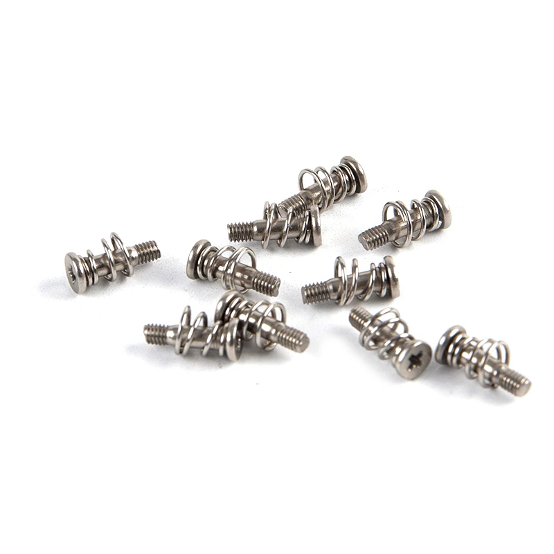 

10pcs Nickel Plated GPU Graphics Card Plate Heatsink Screws Spring Screws Parts