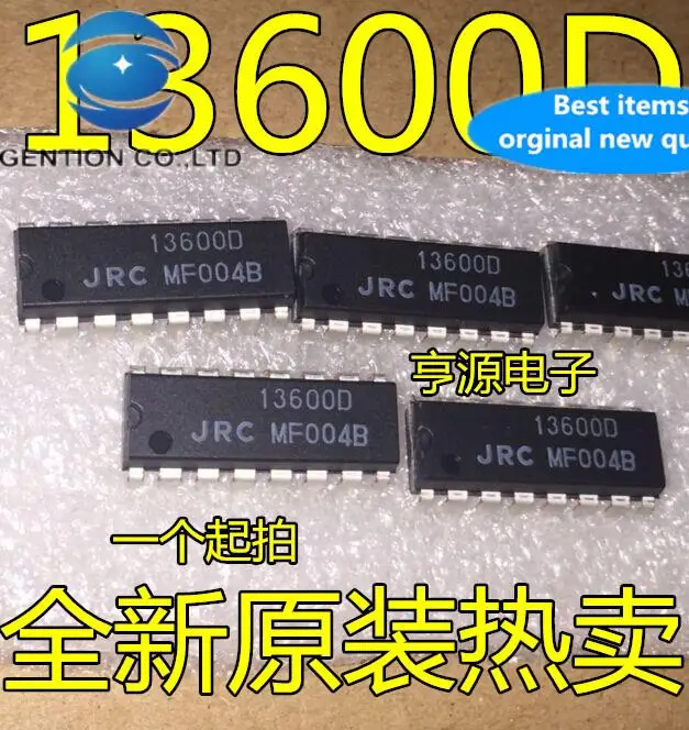 

10 шт. 100% оригинальный новый NJM13600D JRC13600D 13600D JRC DIP-16