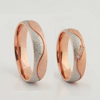 marriage wedding rings for men and women lovers alliance couples 14k rose gold filled jewelry fashion jewelry finger ring