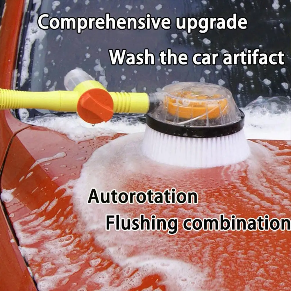 

Auto Rotating Cleaning Brush 360degree Rotating Adjustable Dipping Cleaning Brush High Pressure Washer For Vehicle Cleaning W7D6
