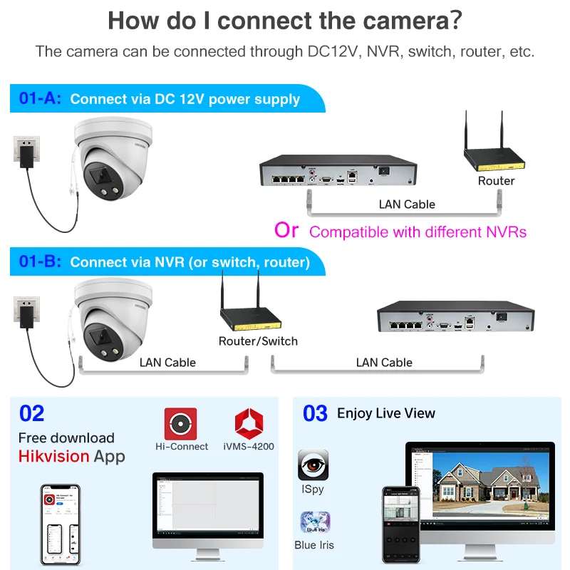 Hikvision 8MP IP-камера 4K AcuSense DS-2CD2386G2-ISU/SL DarkFighter встроенный микрофон и динамик CCTV