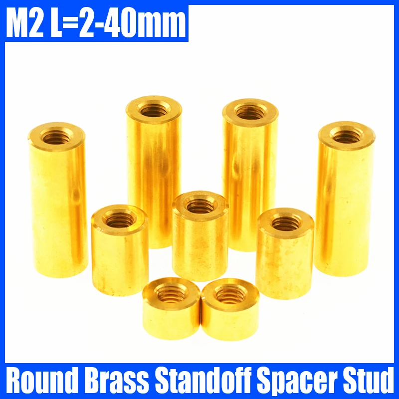 

Латунные распорные шпильки М2 2-40 мм 5 шт