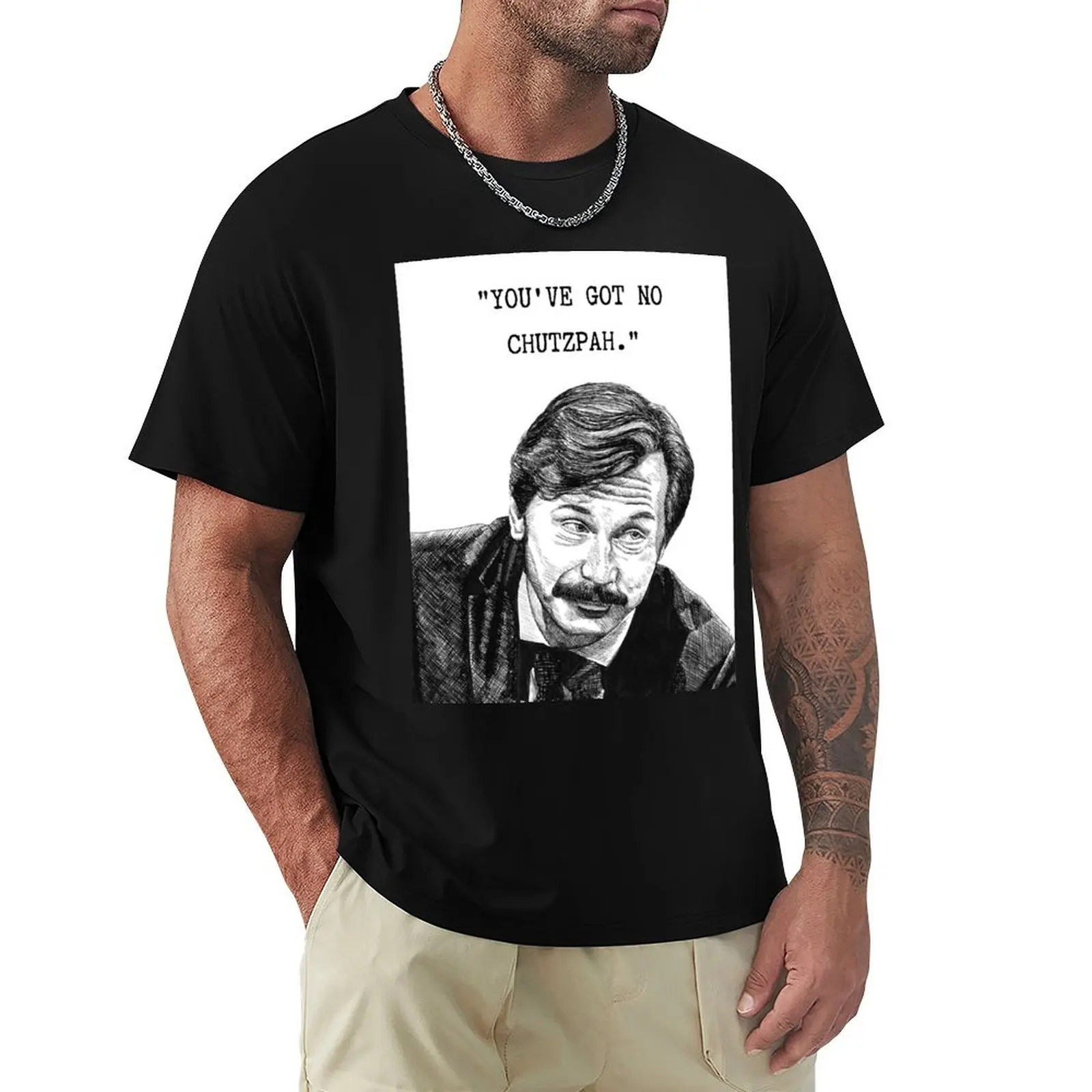 Майк Возняк Taskmaster у вас нет чутчжака. Футболка тяжелые простые мужские футболки с