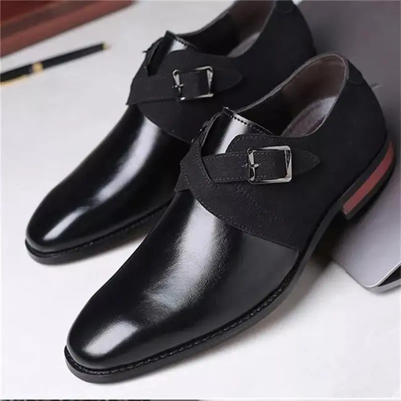 

Туфли Monk Shoes мужские из искусственной замши, модные классические деловые повседневные туфли с квадратным носком, в стиле ретро, CP271