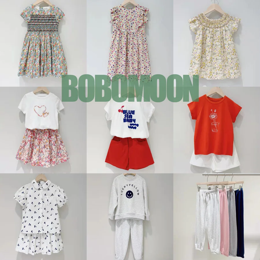 

PER-SALE 2022 Summer BP Boutique Outfits Baby Girl Fashion Clothes Print T-shirts & Skirt Girls Clothes Toddler Girl Clothes