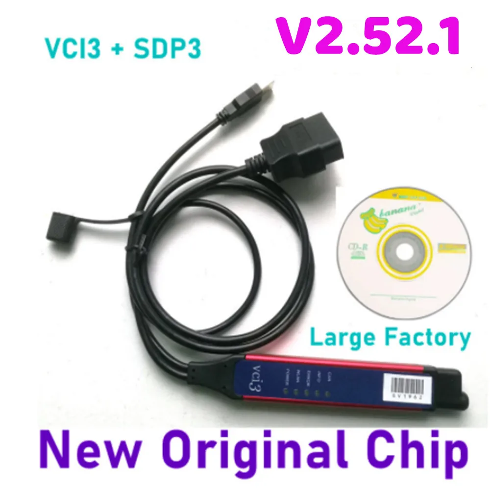 

2022 SDP3 2.52.3 VCI3 SCAN Trucks Heavy Duty Diagnostics Wifi OBDII Scanner for Scania VCI-3 Diagnostic Tool