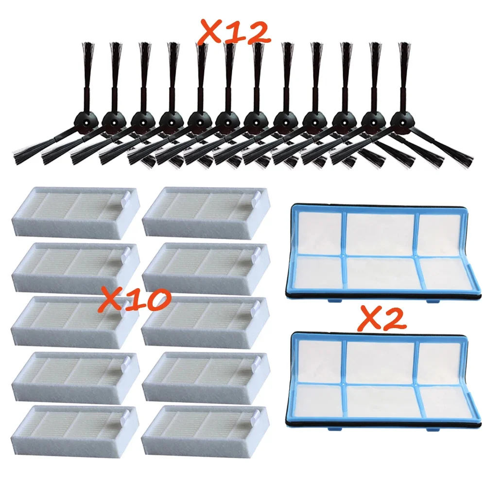 Первичная боковая щетка пылевой фильтр эффективный Hepa для ilife v5 v5s V3 V3s v5pro V50 V55 x5 pro