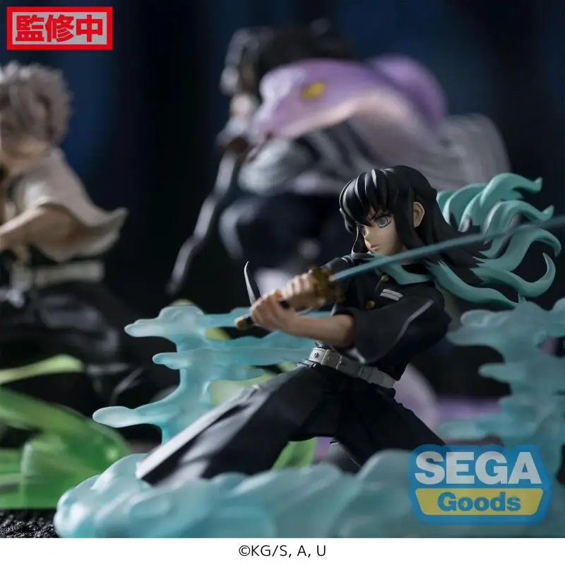 Фото Подлинная в наличии, оригинальная фигурка Sega Demon Slayer: Kimetsu No Yaiba Xross Link Tokitou Muichirou, аниме-фигурка, модель, коллекционная фигурка №3