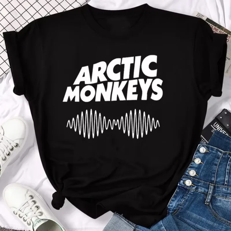 Футболка с принтом Arctic monkey World Tour 2023, мужская рубашка с принтом обезьяны Arctic, концерты Arctic monkey Rock Band, поклонники Arctic monkey Gi (art.: 3920c35bc95e7) - 3920c35bc95e7