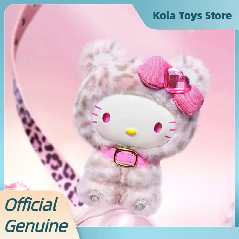Фото Подлинная Sanrio Fores Animals Series слепая коробка Kawai, виниловая плюшевая подвеска, фигурка куклы Kuromi My Melody Mystery Box, игрушки, подарок для девочки №5