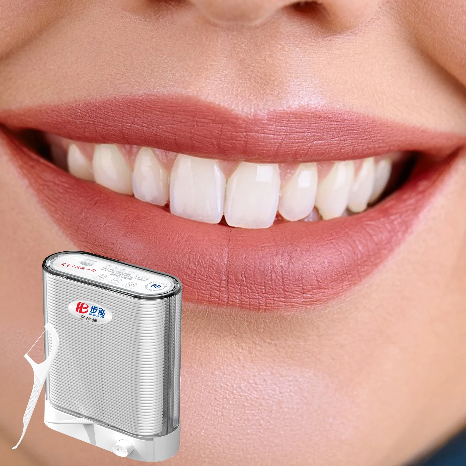 

Automatic Dental Floss With Box Hotel Home Teeth Sticks Portable Oral Care Dental Tool Toothpick Polyethylene Dental Flosser