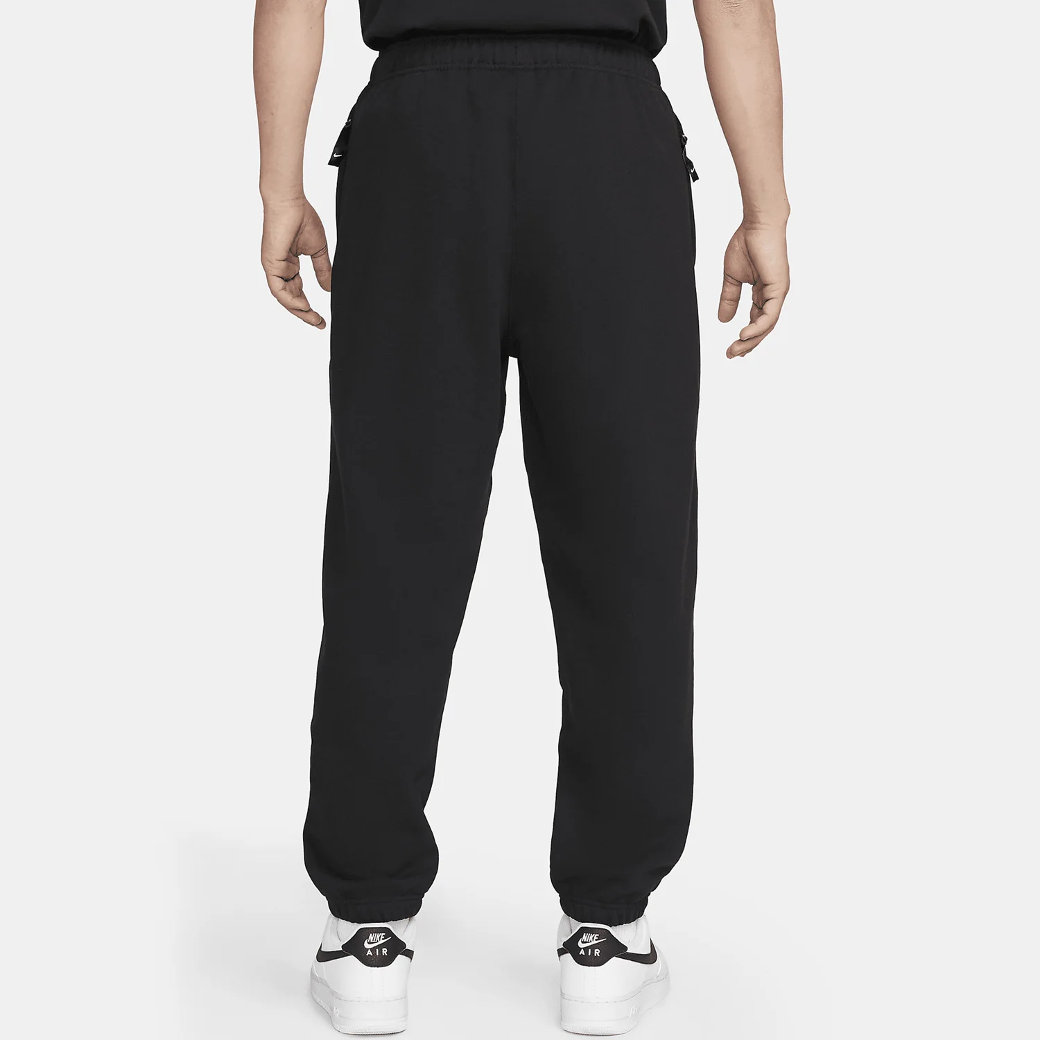 Фото Мужские спортивные трикотажные брюки Nike Authentic Solo Swoosh DX0816-010 №2