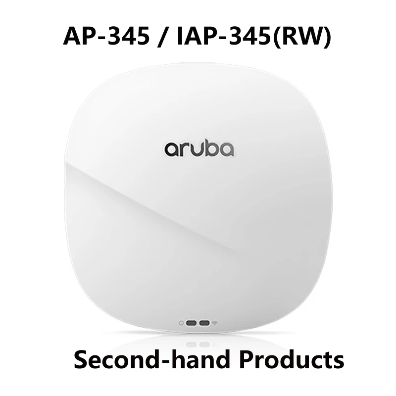 

Aruba Networks AP-345 IAP-345-RW APIN0345 Used Indoor Access Point 4X4:4 AP Dual radio 802.11ac 4x4 MU-MIMO integrated antennas