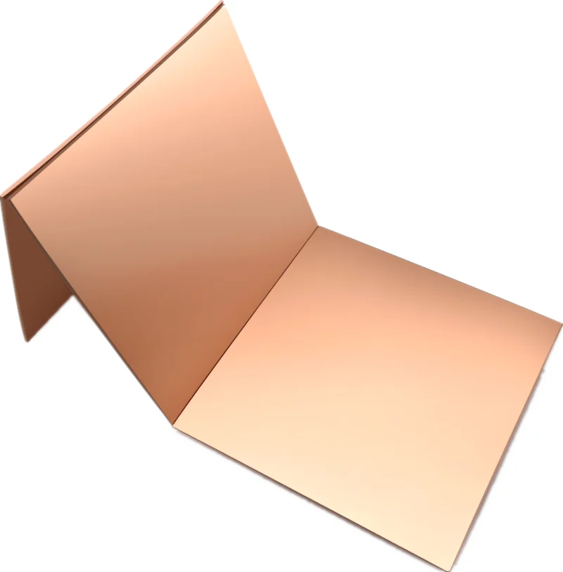 0.5/0.8/1/2/1.5*100*100mm T2 Copper Sheet Thickness Copper Plate Laser Cutting CNC Frame Model Mould DIY Contruction Pad 20x20cm