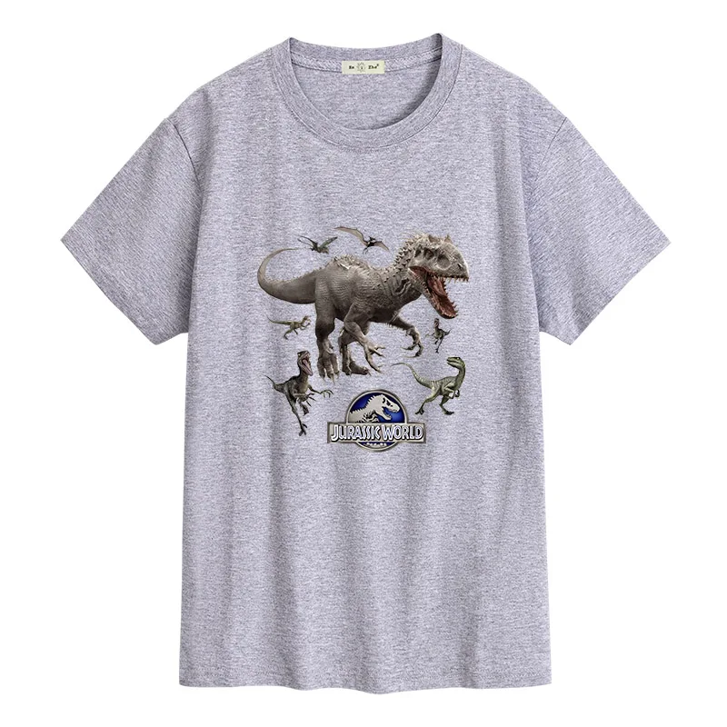 Jurassic World Indominus Rex Raptor Run Мужская футболка Топы корректирующие хлопковые летние