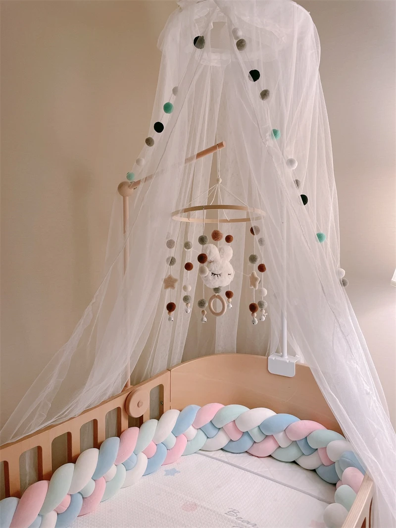 

Baby Mosquito Net Summer Mesh Dome Bedroom Curtain Nets Newborn Infants Portable Canopy Kids Bed Supplies