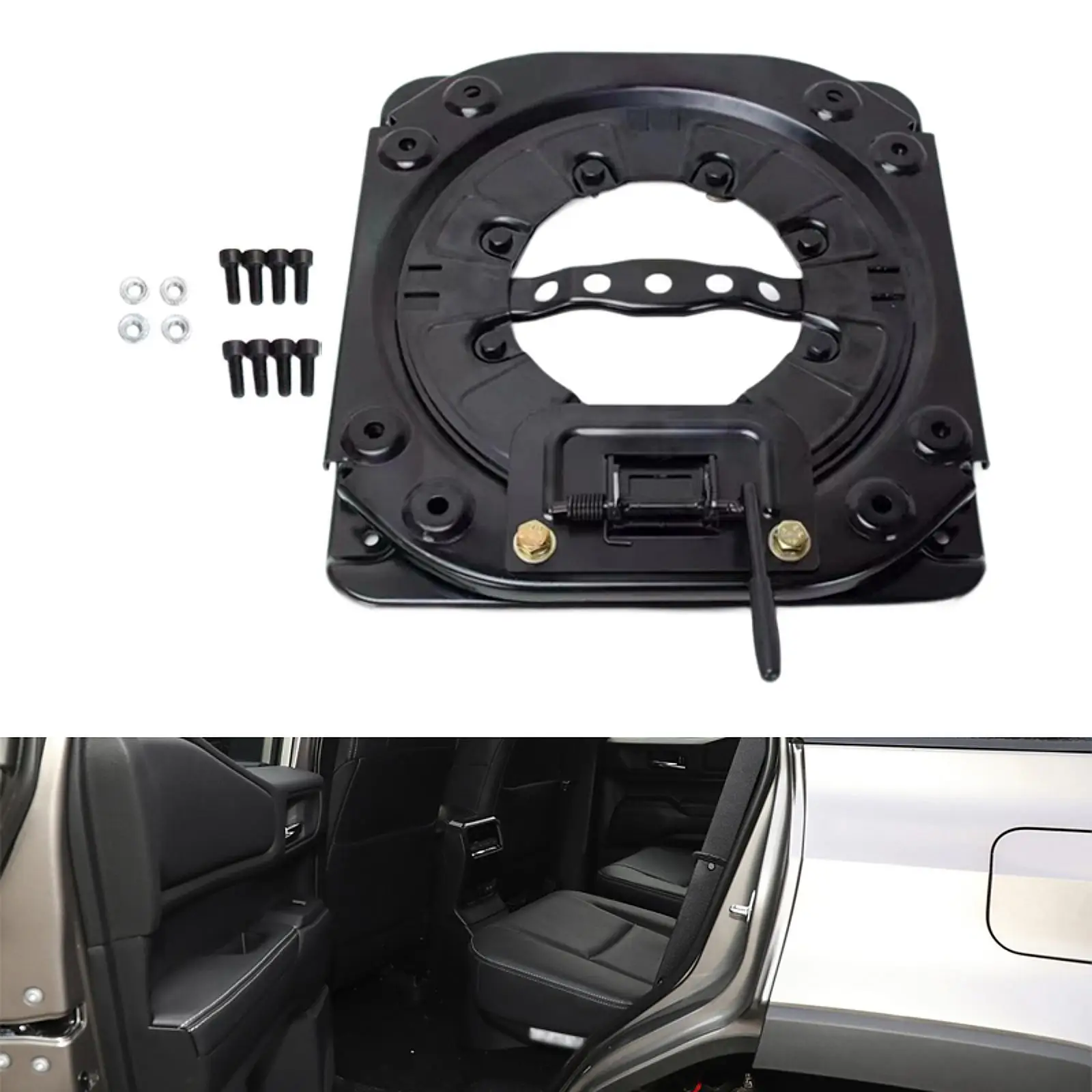 

Поворотное основание сиденья для автофургона, преобразование сиденья для автофургона, регулятор сиденья для поворотного стола