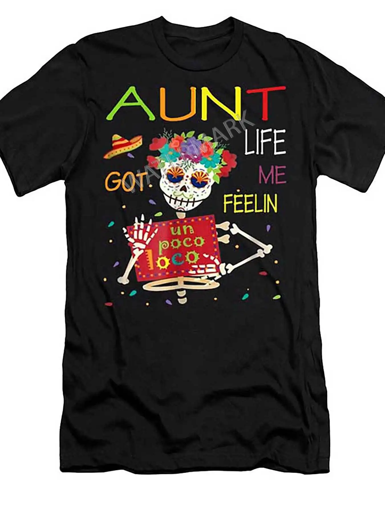 Футболка Aunt Life Got Me Feelin на Хэллоуин 840674 Забавная мужская футболка с коротким