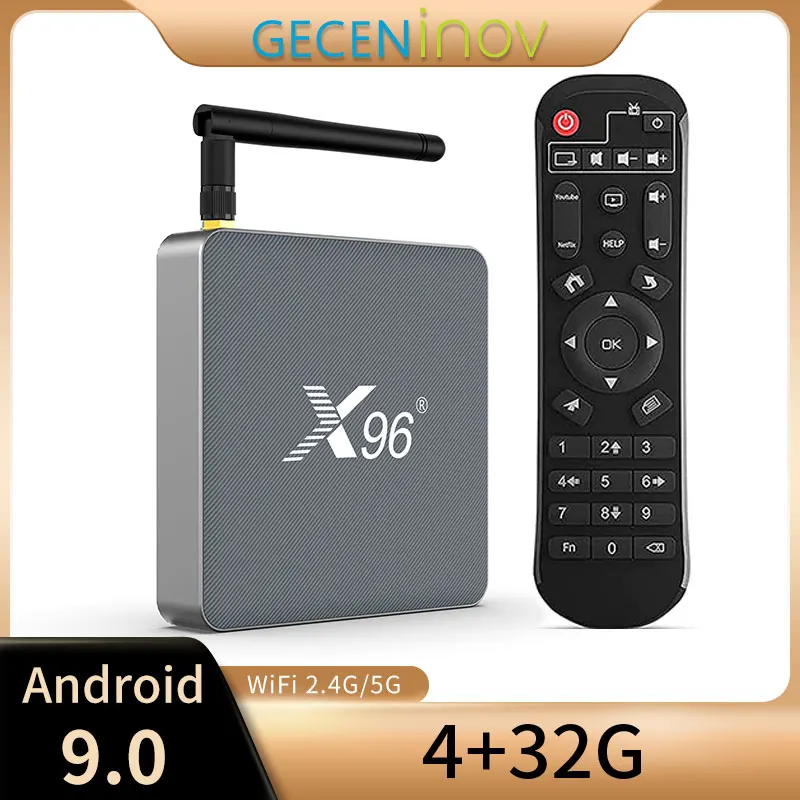 

ТВ-приставка X96 X9 Amlogic S922X, 4 + 32 ГБ, 8K, USB3.0, Wi-Fi, 1000 м