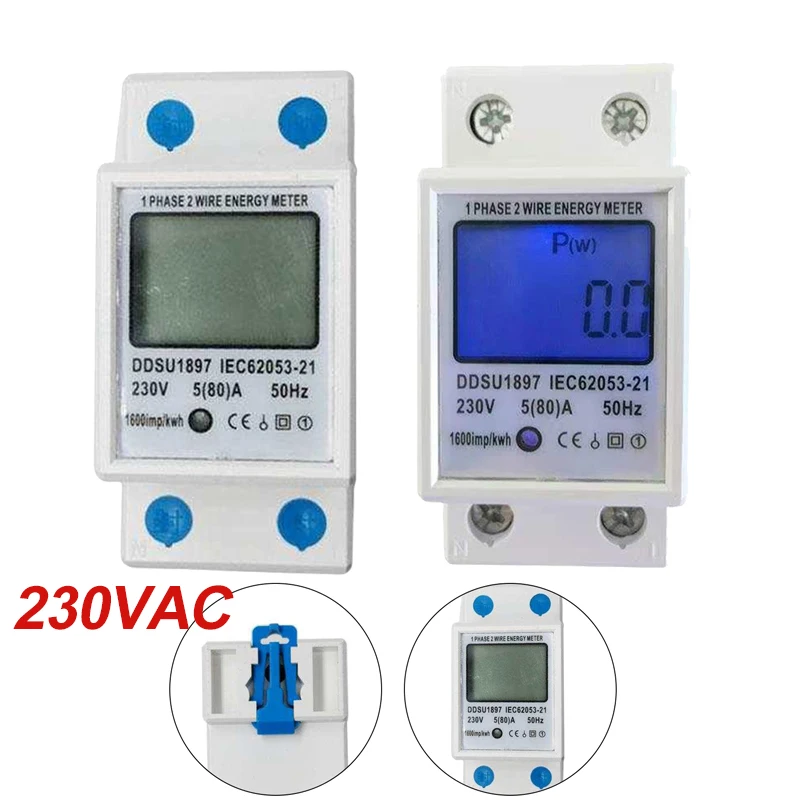 

Однофазный измеритель переменного тока, 230 В, 5-80 А