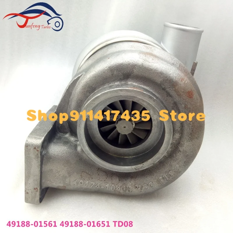 6D24T TD08 49188-01561 49188-01651 турбо для Mitsubishi MFTBC Excavator 6D22T 6D 24T Engine