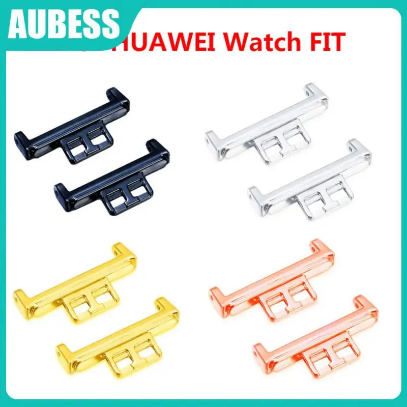 

Portable Watchband Adapter Compatible With For Huawei Watch Strap Connection Adapter Metal Watch Band Connector Stable Strong