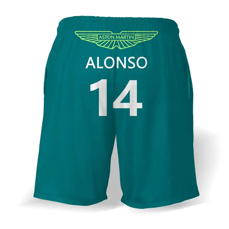 Aston Martin-Pantalones Cortos Deportivos Para Hombre Y NiñO, PantalóN Corto De Playa,...