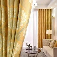 new curtains for living dining room bedroom thickened double sided jacquard black silk shading room decor window curtain