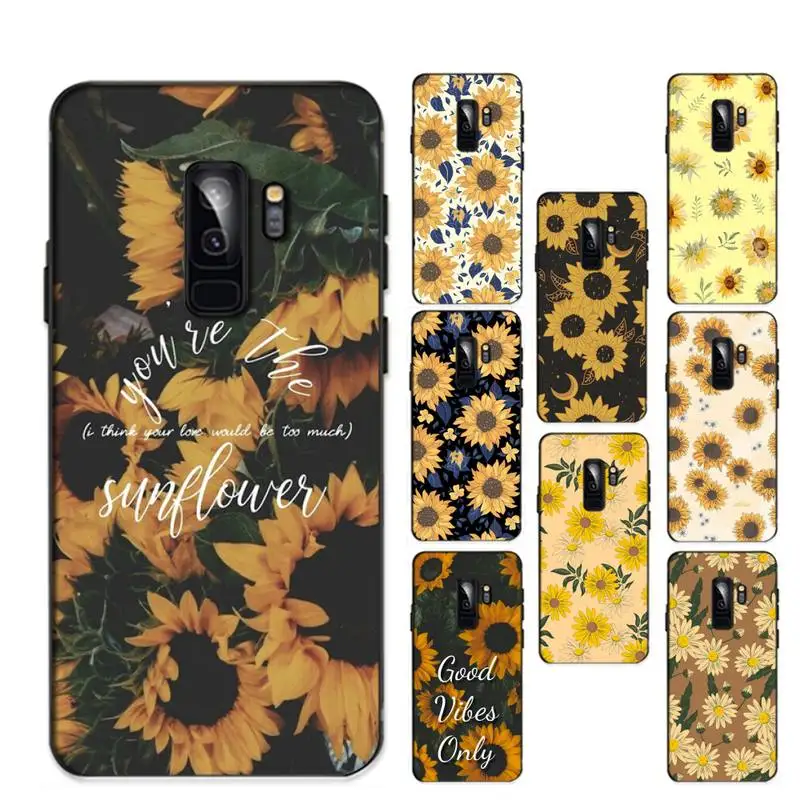 

Summer Daisy Sunflower Floral Phone Case for Samsung A51 A30s A52 A71 A12 for Huawei Honor 10i for OPPO vivo Y11 cover