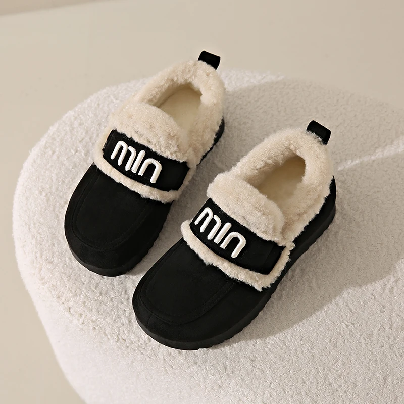 CRLAYDK модные зимние женские замшевые мокасины 2024 домашние лоферы без шнуровки на