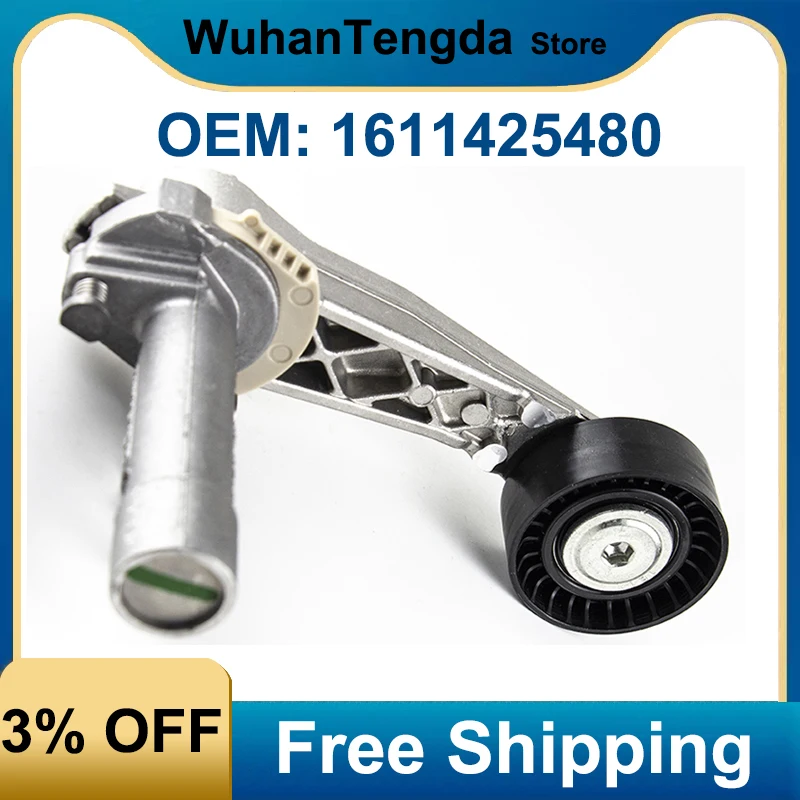 

1611425480 Genuine 1.6T Tensioner Pulley for Peugeot 208 2008 308 3008 Original Part