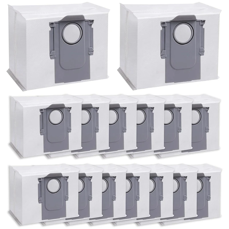 15 шт. мешки для пыли Roborock S8+/ S8 Pro Ultra/S7 Maxv Ultra/Q7+/Q7 Max+/Q5+ пылесоса