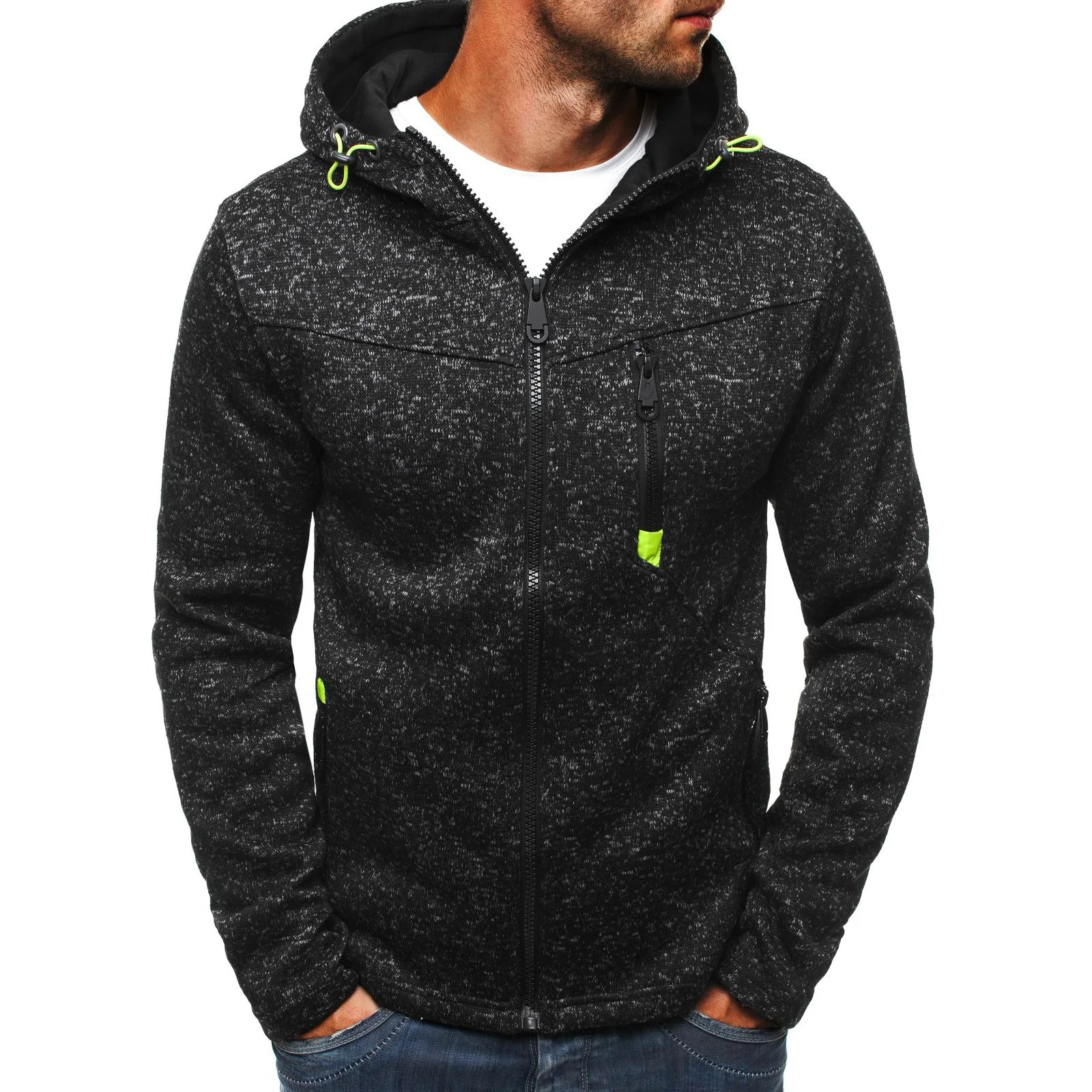 2023 new Brand Men's Hoodies Sweatshirts Jacquard Hoodie Fleece Men Hooded Sweatshirt Pullover For Male Hoody Man Sweatshirt