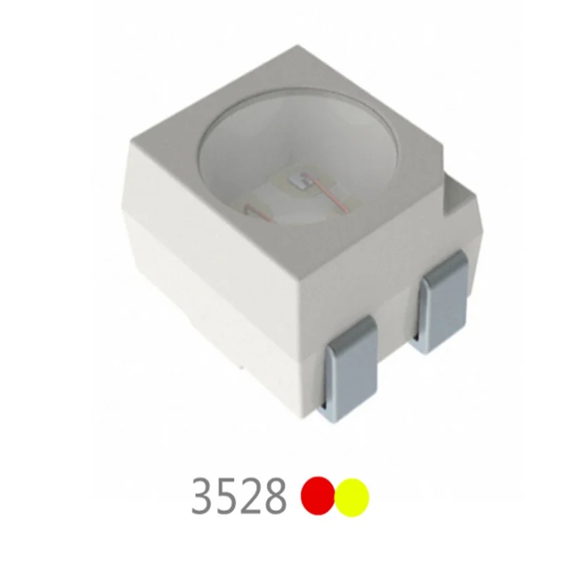 

50 шт. светодиодов LAY T67B-T2V1-1+U2V2-45 биколорные красный + желтый PLCC-4
