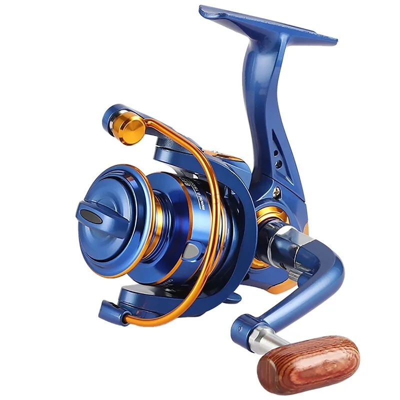 

Series Spinning Fishing Reel BF1000-7000 5.2:1 Gear Ratio 22LB Max Drag Shallow Spool Spinning Fishing Reel Freshwater Saltwater