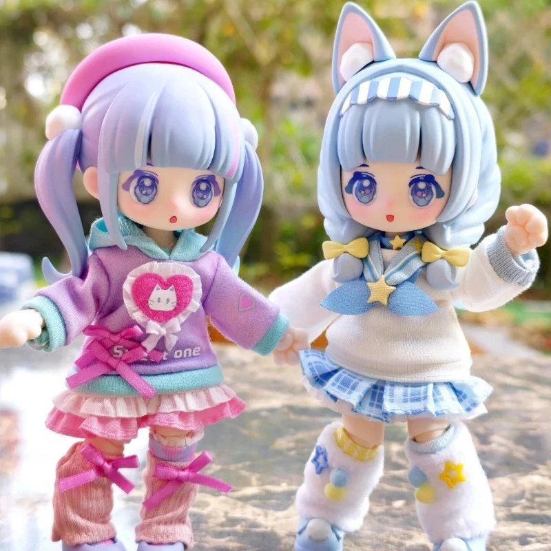 Фото Коллекционная шарнирная кукла SIMONTOYS NYZAII Sweet Fantasy Series Blind Box 1/12 BJD, милая, с подвижными суставами, для рабочего стола, подарок-сюрприз №4