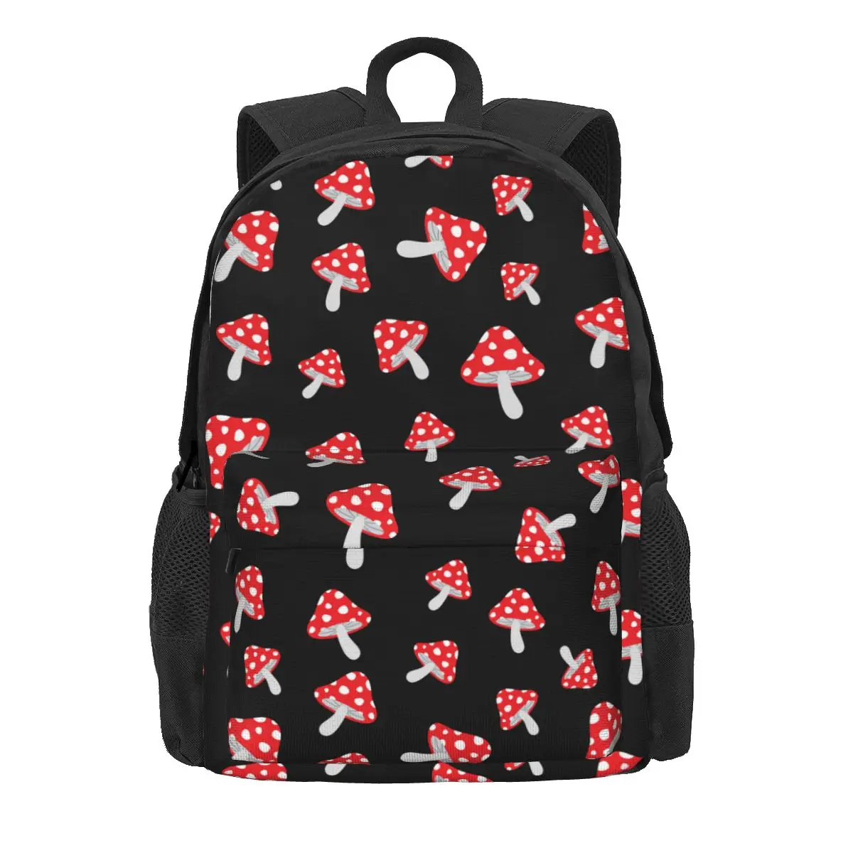 

Женский рюкзак с 3D-принтом в виде грибов, Классическая школьная сумка для ноутбука, вместительная сумка на плечо для подростков