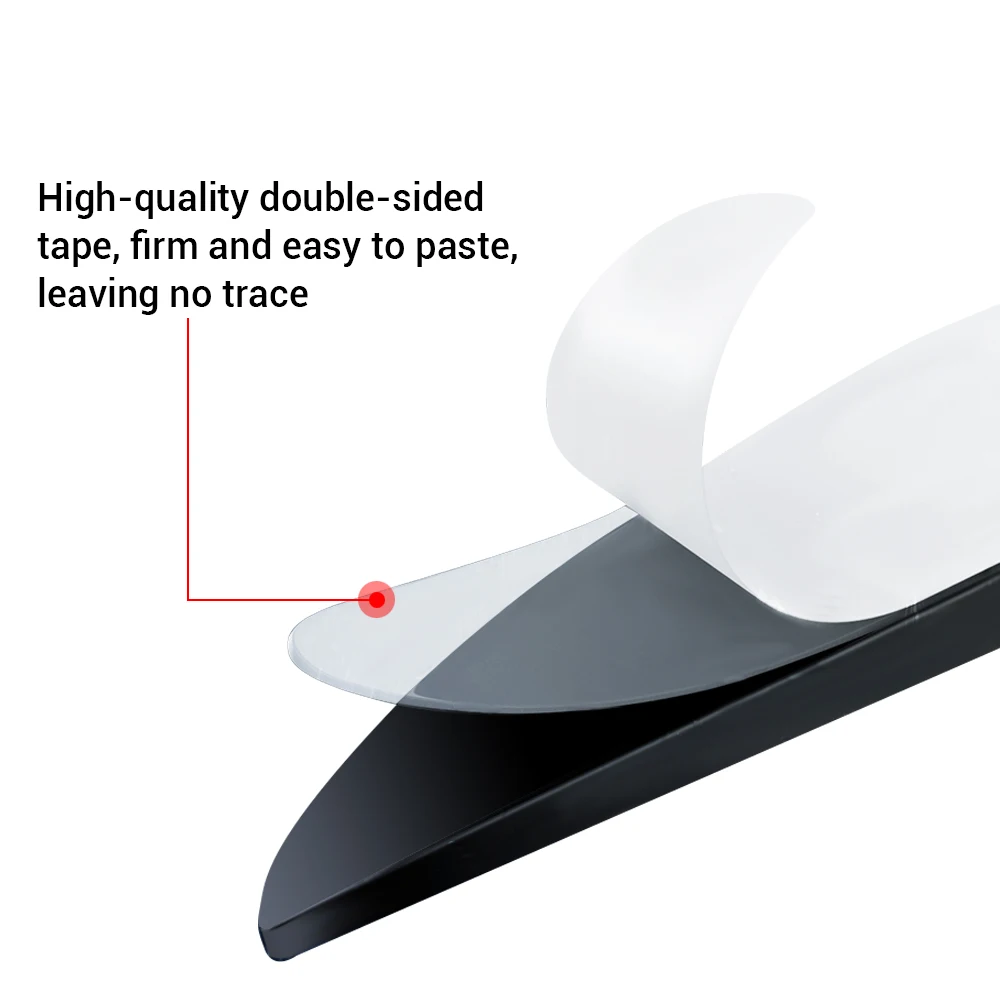 4 шт. резиновые защитные наклейки на края автомобильной двери для Volkswagen VW golf Polo Rline