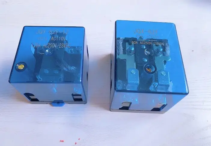 

JQX-62F 1Z/2Z 80A/120A Мощное реле DC12V DC24V AC110V AC220V