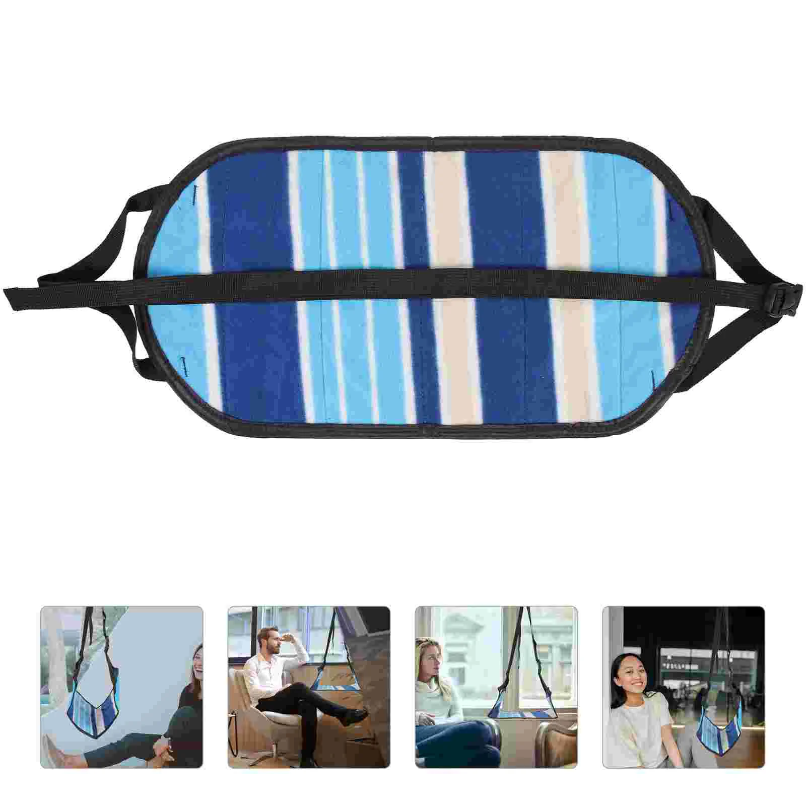 

Travel Foot Airplane Rest Essentials Footrest Hammock Accessories Desk Portable Work Leg Flying Office Women Support Pillow