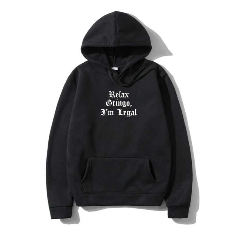 

Relax Gringo I'm Legal Funny Cholo Chola Old English Outerwear women