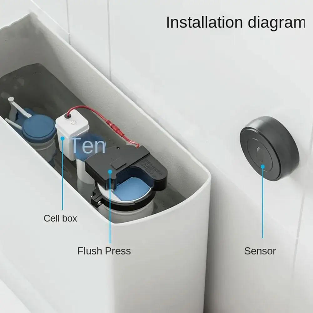 Toilet Automatic Flushing Sensor Household Defecation Sensor