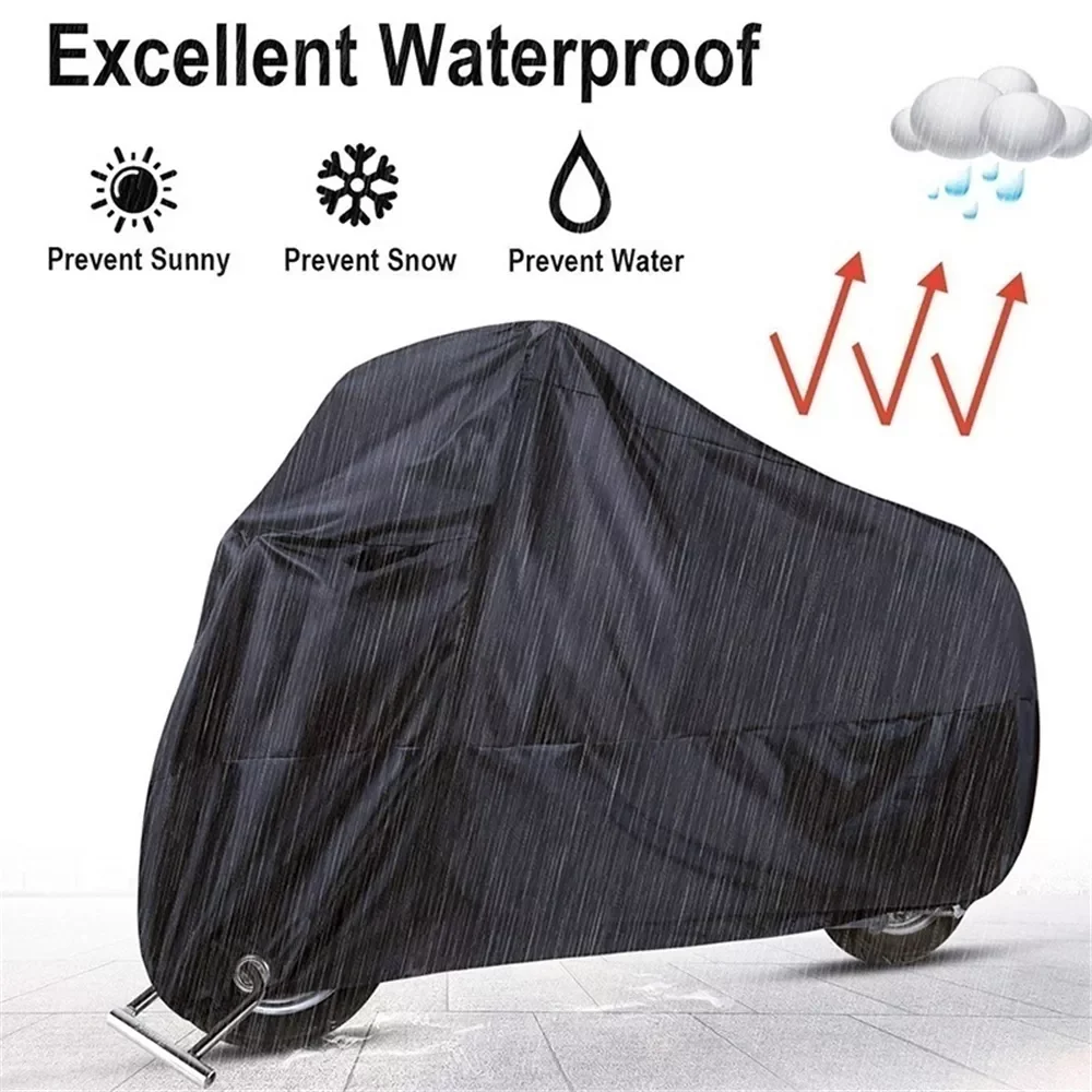

Waterproof Durable M-XXXL Motorcycle Cover Outdoor Rain Dust UV Scooter Motorbike Protector Exterior Accessories