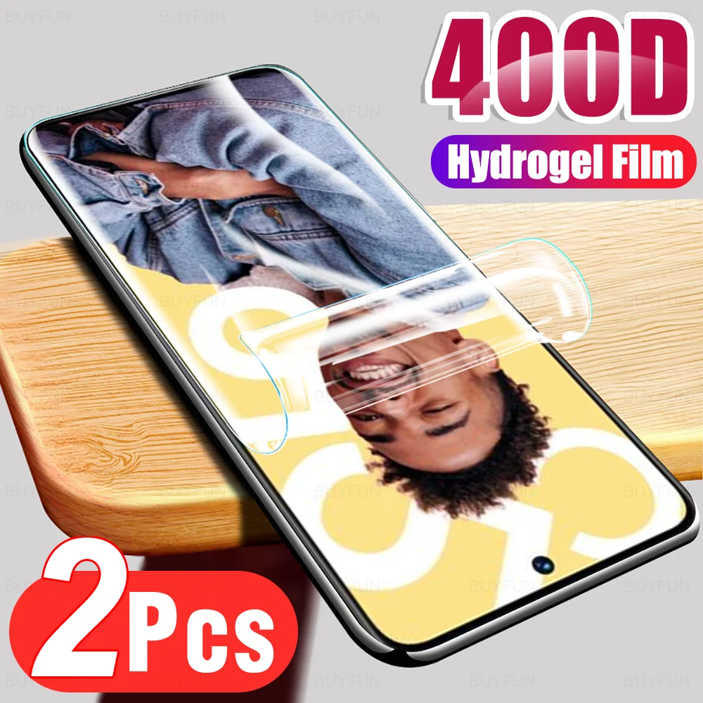 

2pcs Soft Hydrogel Film For Realme C55 4G Safety Screen Protector Not Glass Realmi Realmy C 55 55C RealmeC55 6.72'' RMX3710 2023