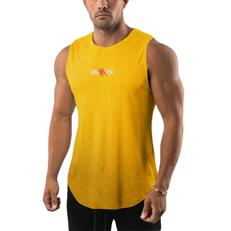 

New Printed Sports Casual Plus Size Men's Workout Quick-drying Breathable Fashion Casual Basketball Vest Summer