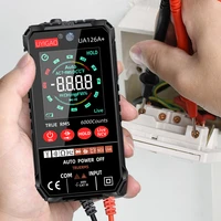 handheld digital multimeter lcd backlight display ac dc voltage meter ammeter resistance capacitance tester measuring instrument