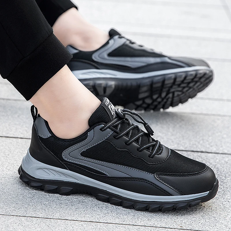 Summer Breathable Mesh Walking Shoes For Men Comfortable Soft Men's Casual Sports Shoes Light Non-slip Women's Running Sneakers