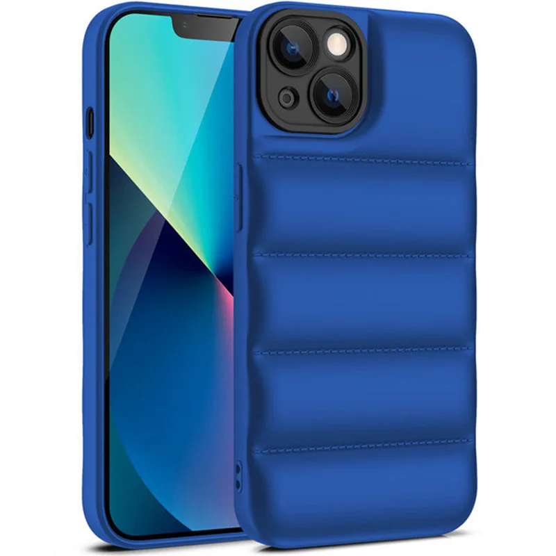 Чехол-пуховик для телефона iPhone 14 Pro 13 12 11 Pro Max XR X XS, модный брендовый чехол, чехол-пуховик для iPhone 13 Pro 7 8 Plus